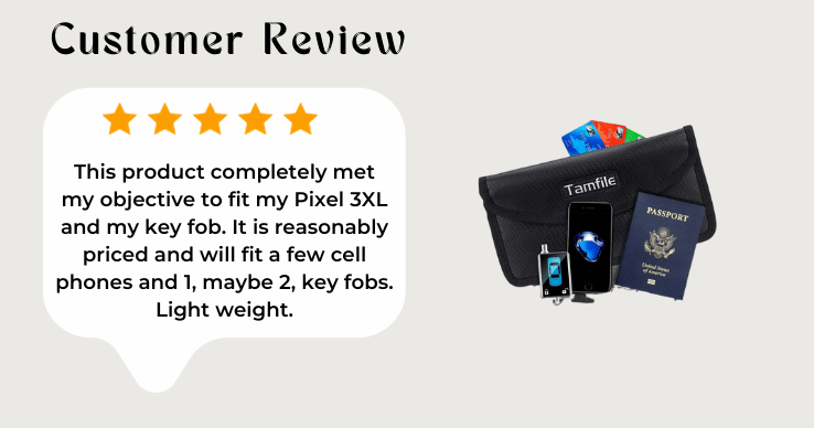 Tamfile Fireproof Faraday Bag Review Customer Review Tamfile Fireproof Faraday Bag Review Customer Review
