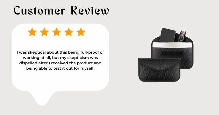 customer review - tuulin faraday bag customer review - tuulin faraday bag